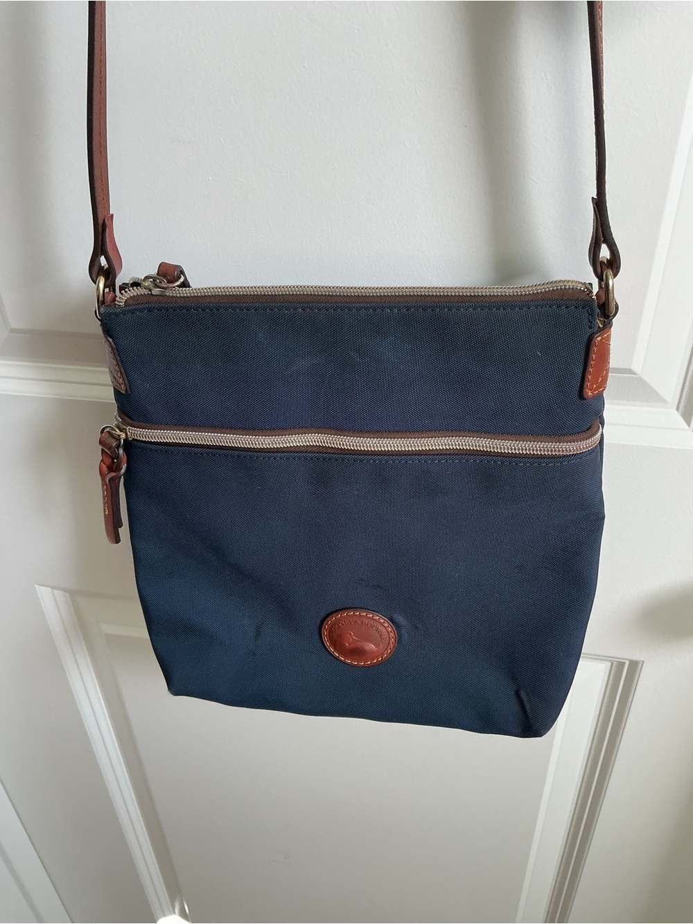 Classic Dooney Navy Crossbody